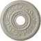 Ekena Millwork Genevieve Medallion (Canopies up to 3 1/2"), 16 1/8"OD x 3 1/2"ID x 7/8"P, Pot of Cream Crackle CM16GNPCC - alternate 1
